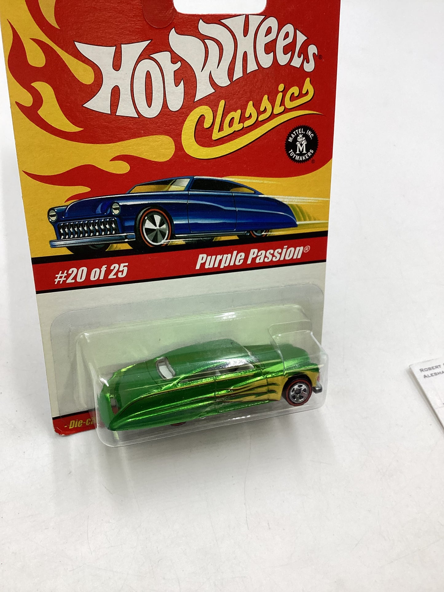 Hot wheels Classics Series 1 #20 Purple Passion Green (SR)