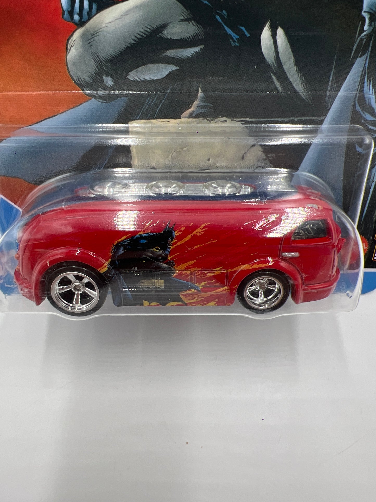 2022 Hot Wheels DC #5 Haulin Gas Batman Red 271A