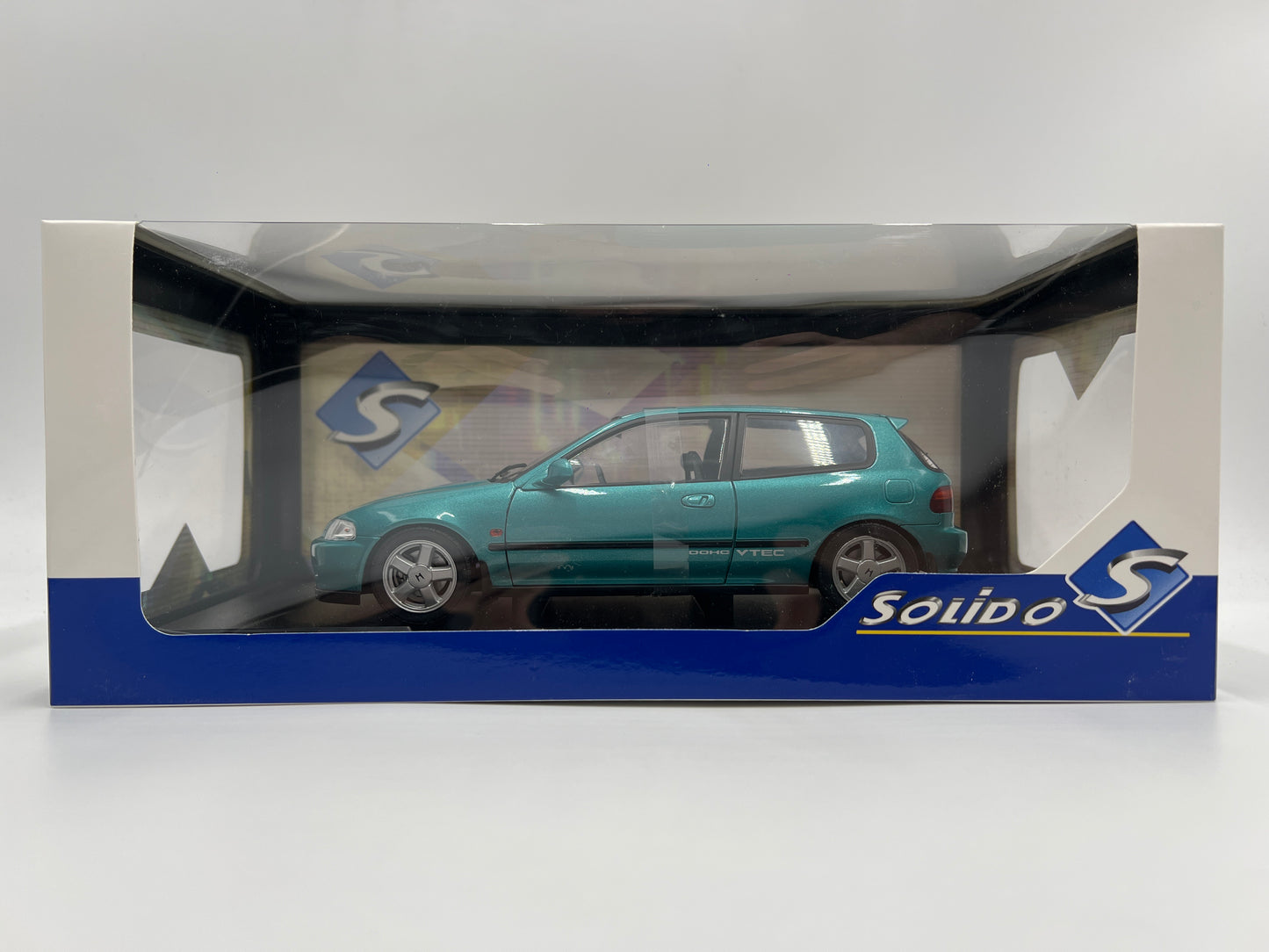 Solido 1:18 Scale Honda Civic EG6 Teal