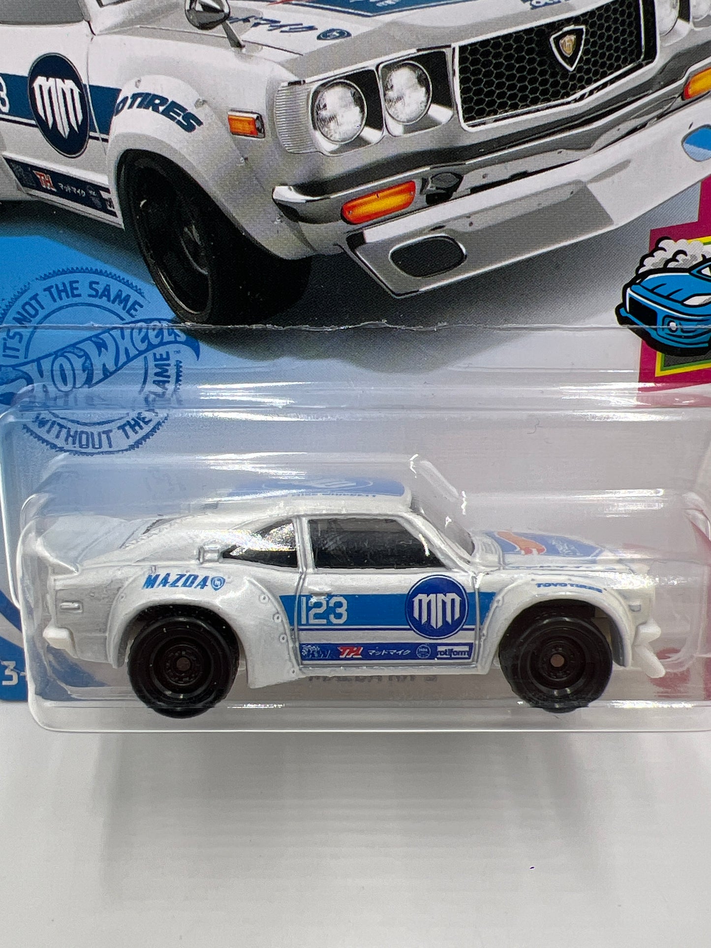 2021 Hot Wheels Factory Sealed Super Treasure Hunt #137 Mazda RX-3 White W/Protector