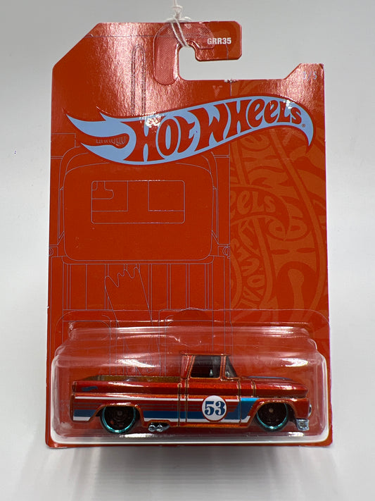 2021 Hot Wheels 53rd Anniversary Set #3 Custom 62 Chevy Pickup Orange