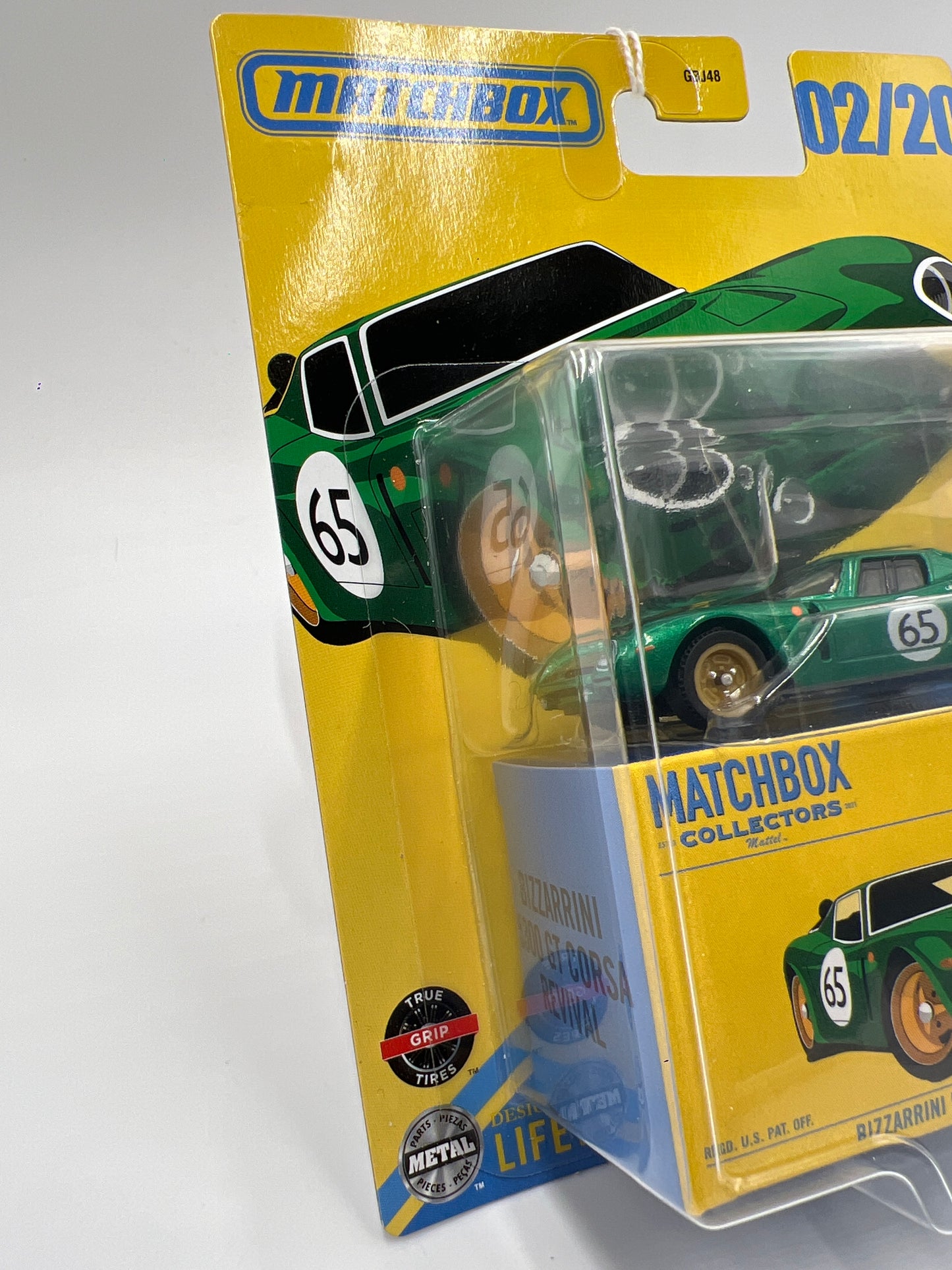 2025 Matchbox Collectors #2 Bizzarrini 5300 GT Corsa Revival Green 166D