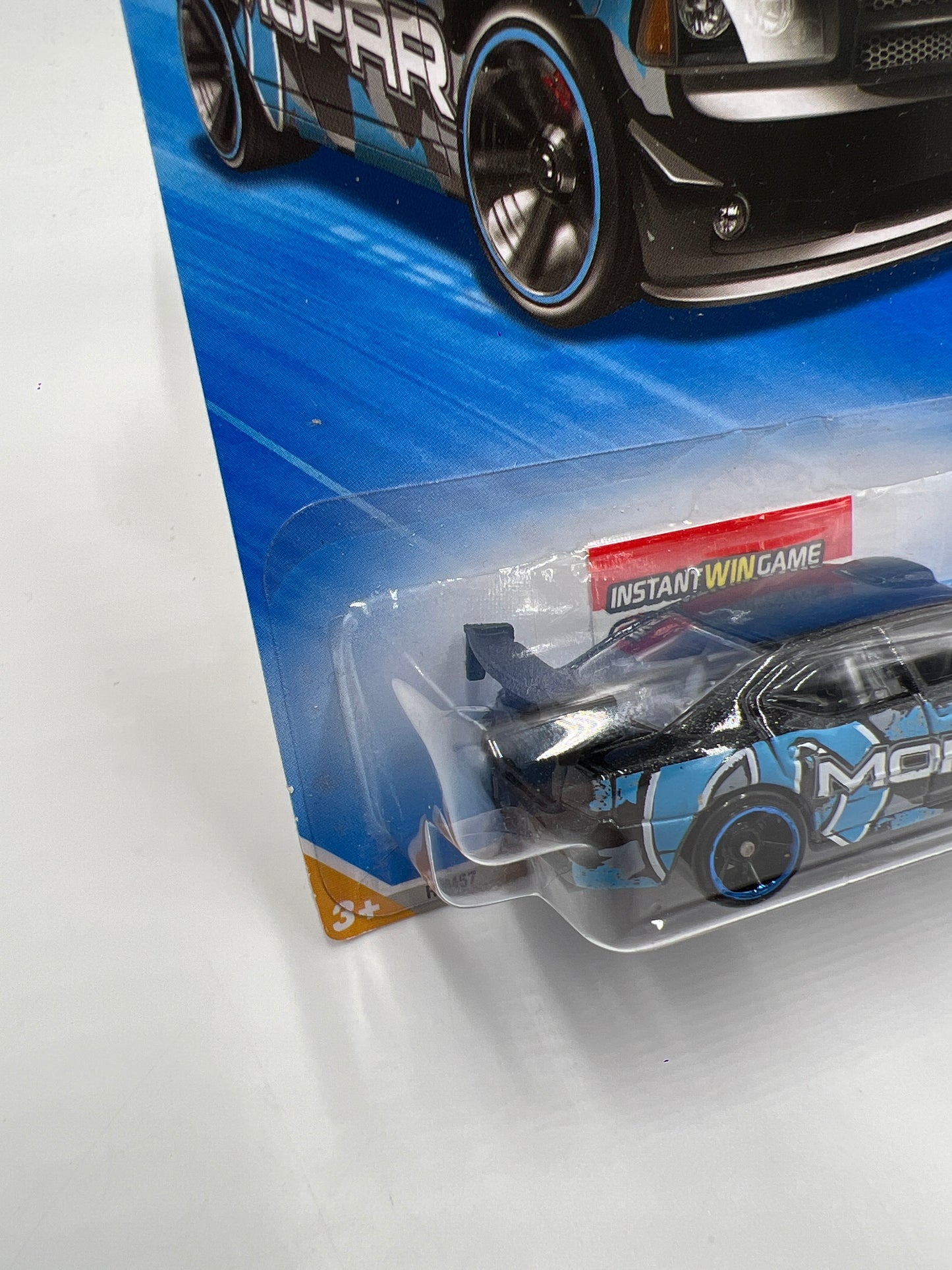 2010 Hot Wheels New Models #43 Dodge Charger Drift Car Black Keys To Speed Card