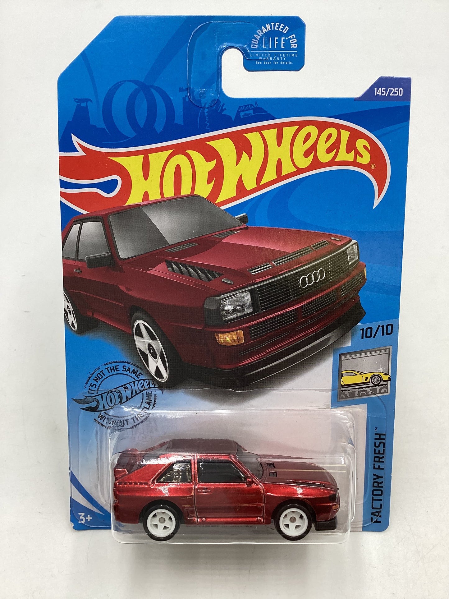 2020 Hot wheels Super treasure hunt #145 84 Audi Sport Quattro Red W/ Protector