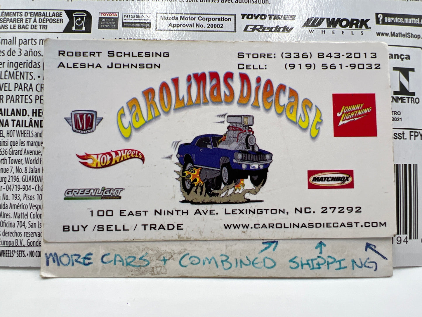 Hot Wheels Premium Ronin Run #5 Mazda RX7 FC Pandem White