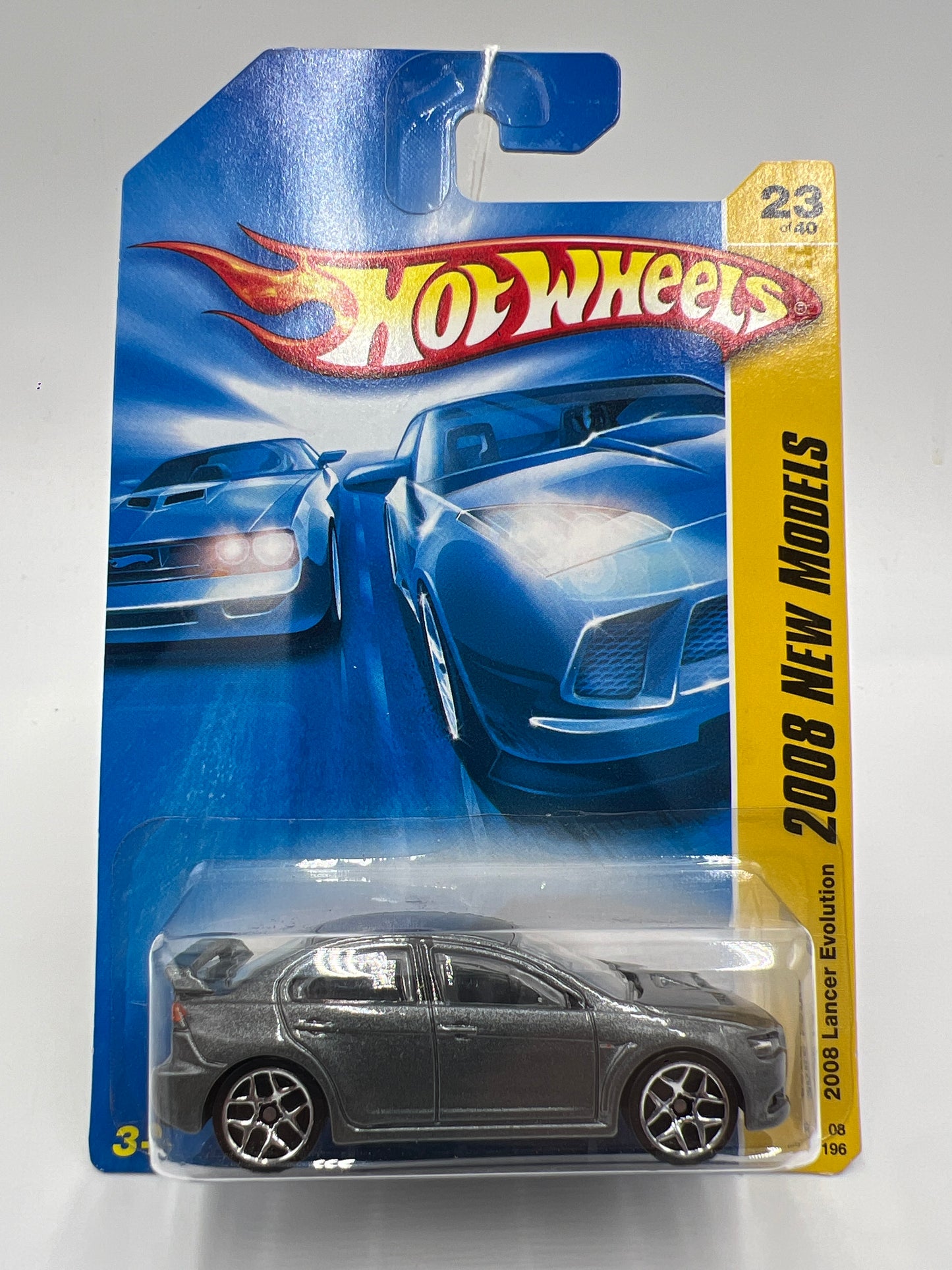 2008 Hot Wheels New Models #23 2008 Lancer Evolution Gray SR