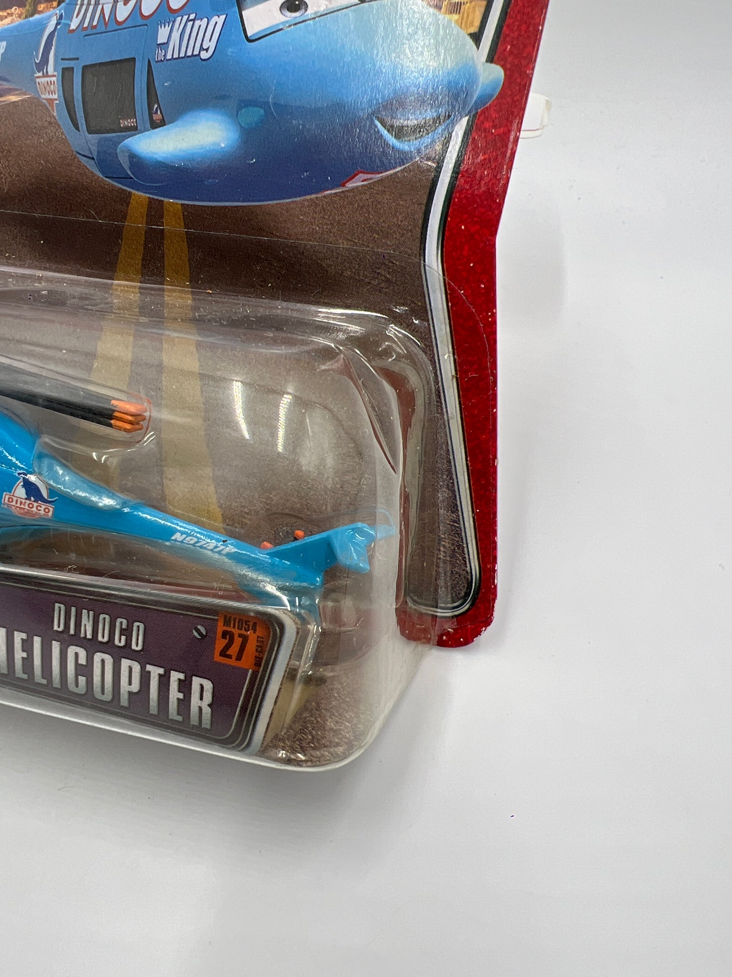 Disney Pixar The World Of Cars #27 Dinoco Helicopter 2