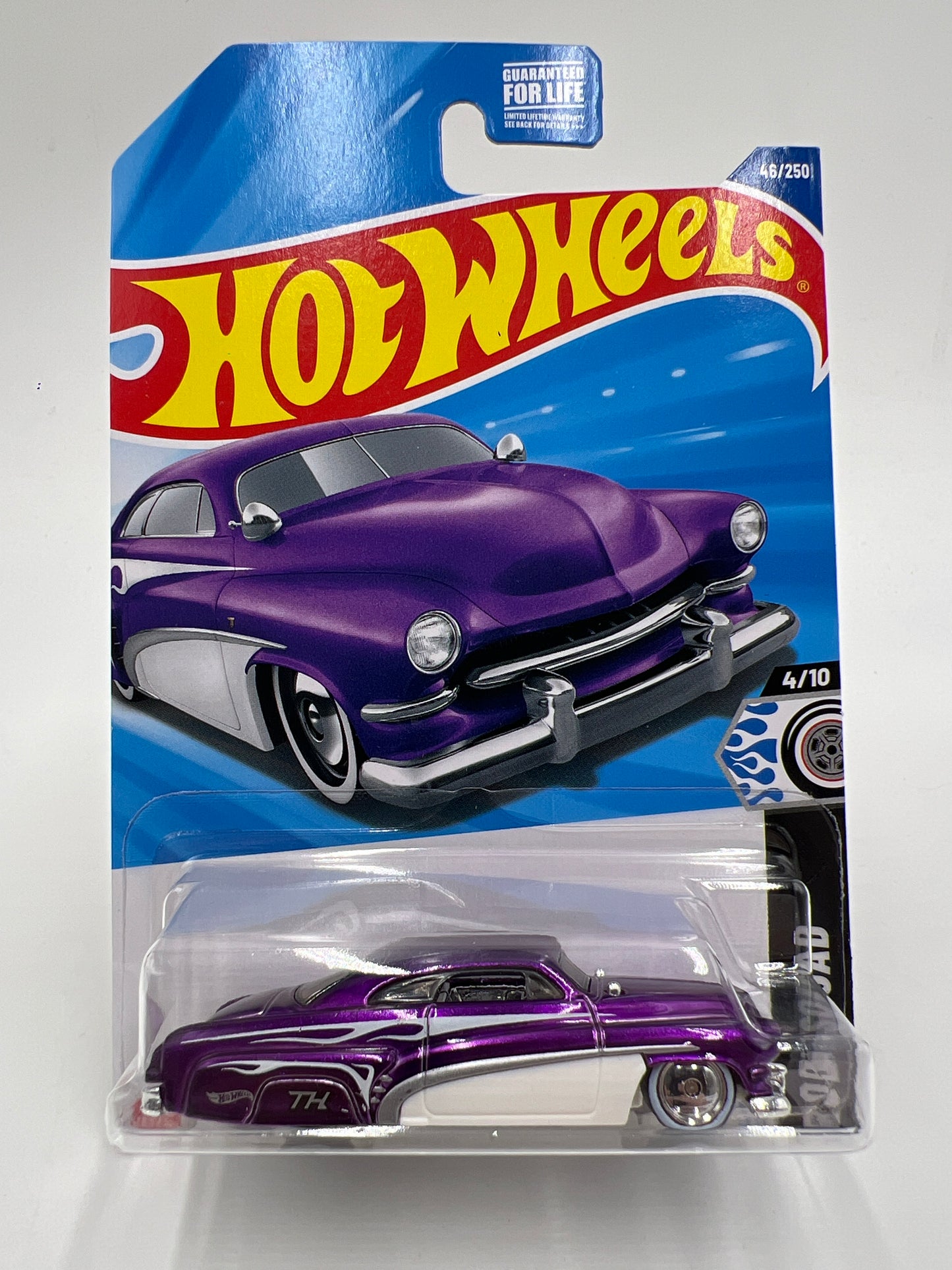 2025 Hot Wheels B Case Super Treasure Hunt #46 Hirohata Merc Purple W/Protector