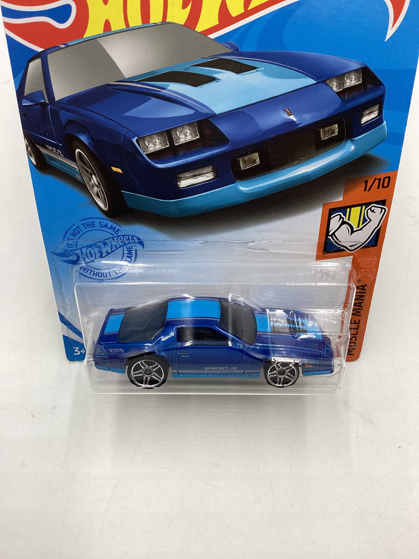 2021 Hot wheels Muscle Mania #191 85 Chevrolet Camaro Iroc-Z blue 1D