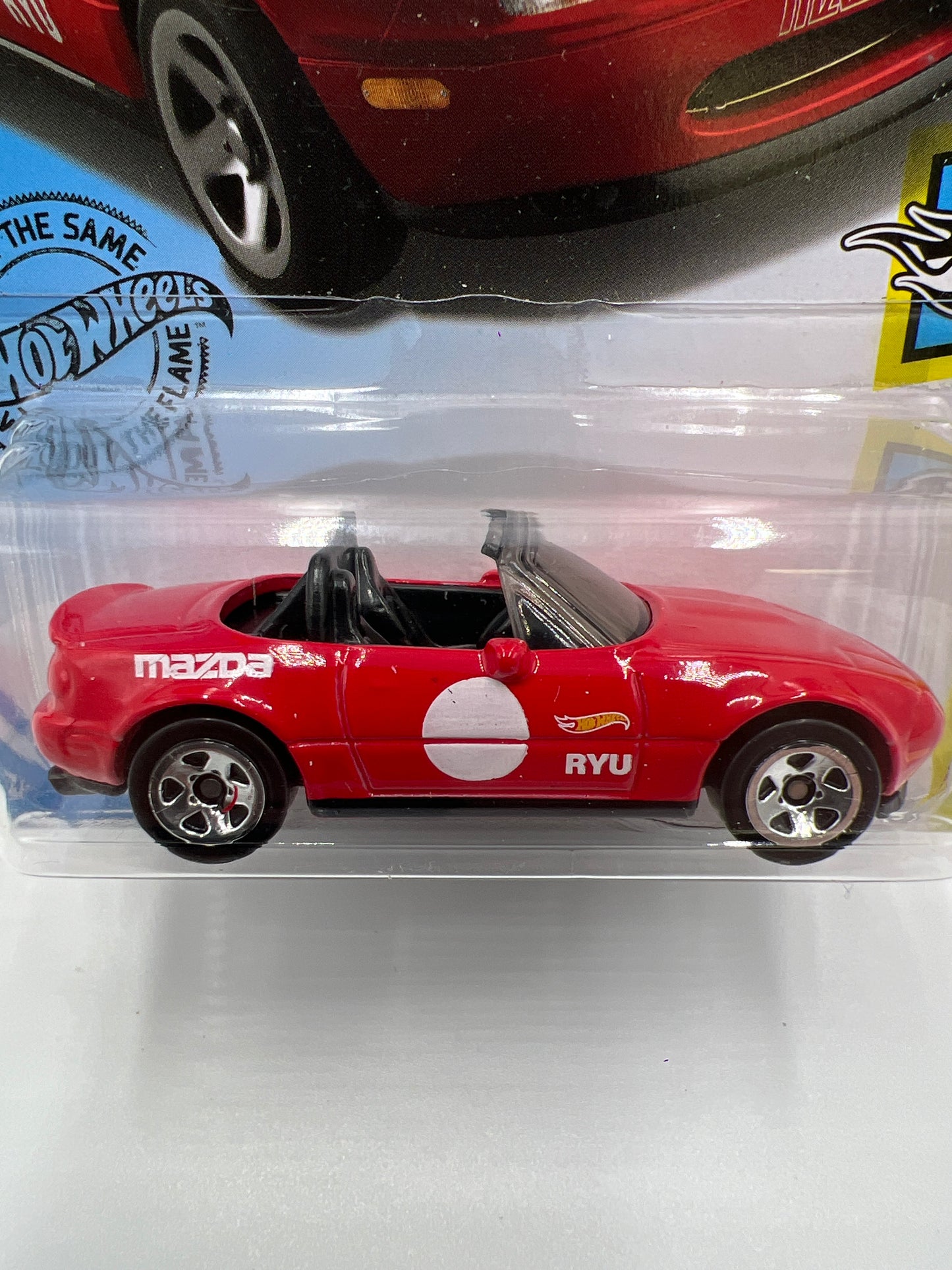 2019 Hot Wheels HW Speed Graphics #184 91 Mazda MX-5 Miata Red 88F