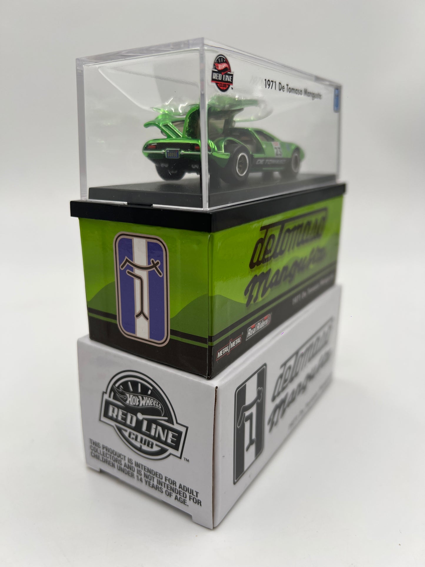 2023 Hot Wheels RLC 1971 De Tomaso Mangusta Green