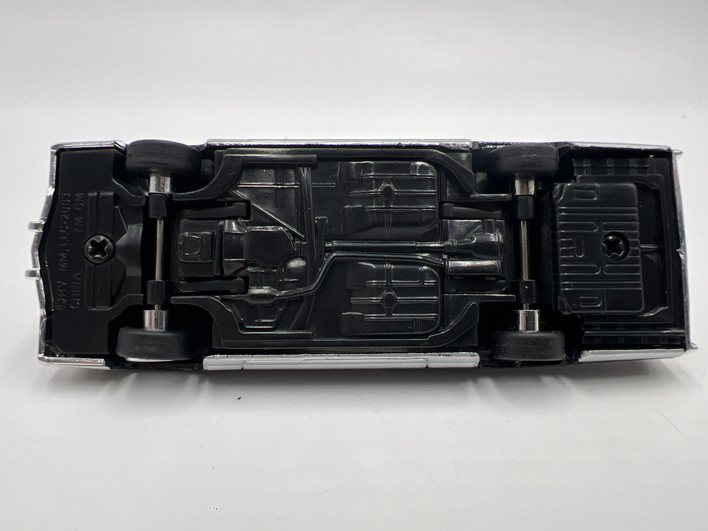 Revell 1/64 Lowrider Magazine #122 81 Cadillac Coupe DeVille Black/Silver Loose Working Suspension