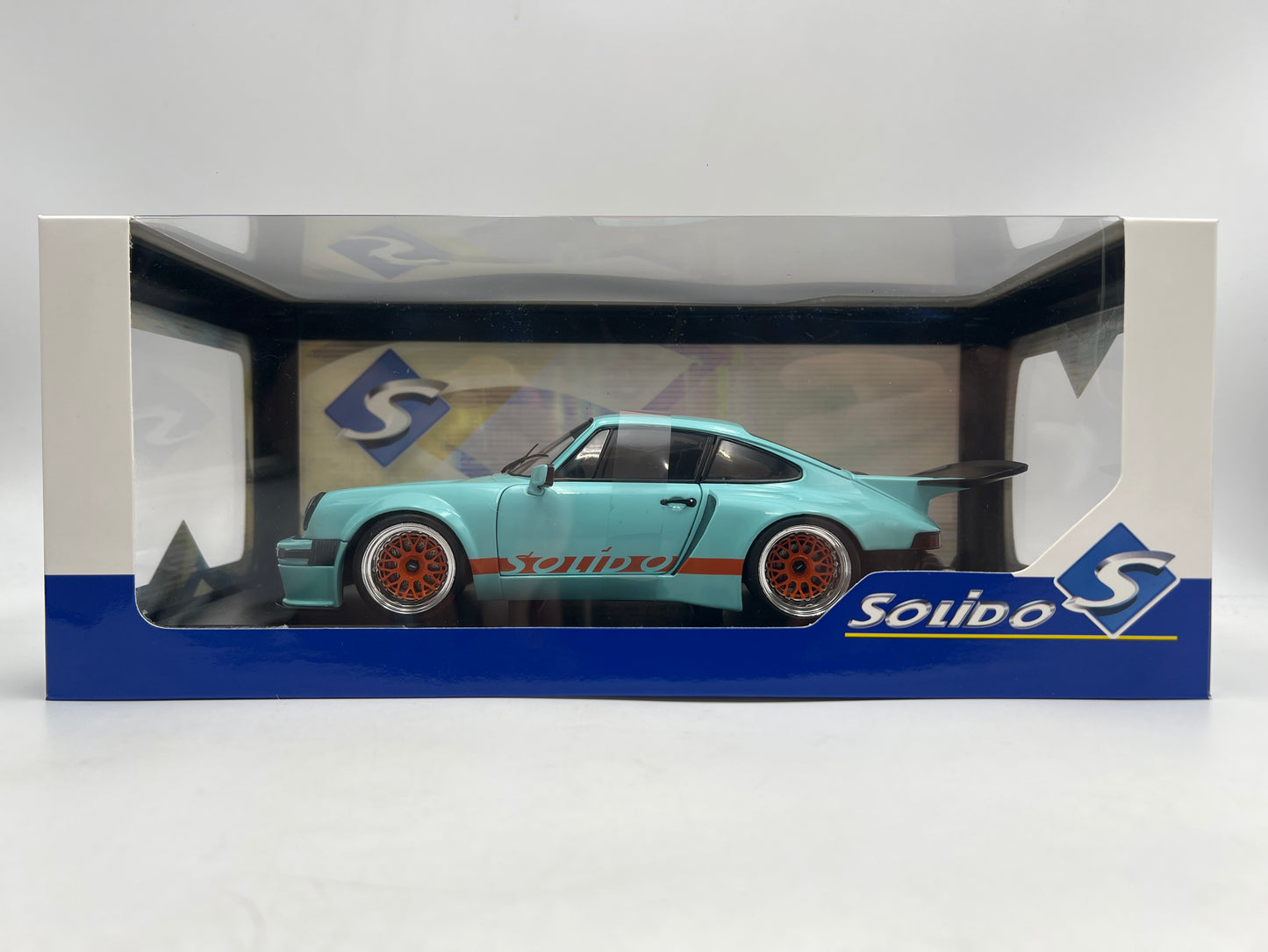 Solido 1:18 Scale Porsche KS-R By Khyzyl Saleem Blue Racer