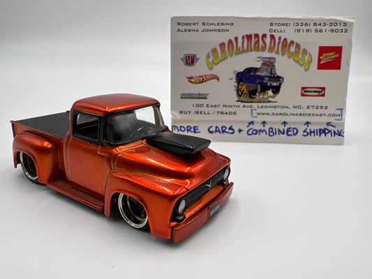 Jada Toys Big Time Muscle 1956 Ford F100 Orange Loose