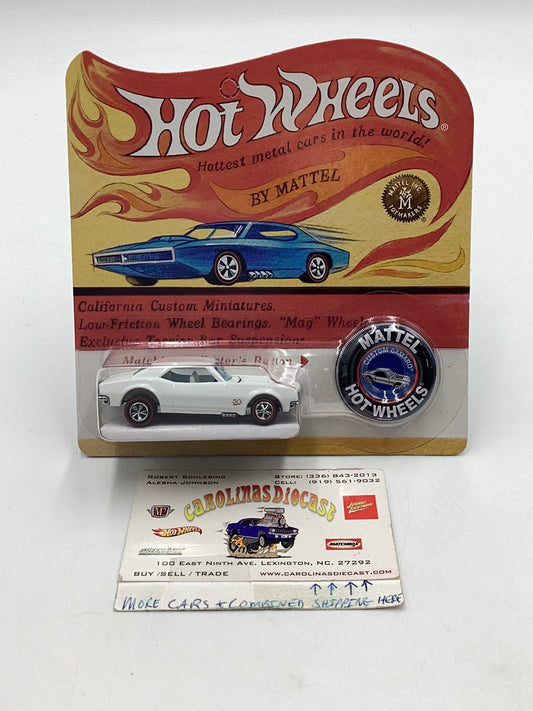 2019 Hot Wheels RLC Custom Camaro White EP 10397/12000