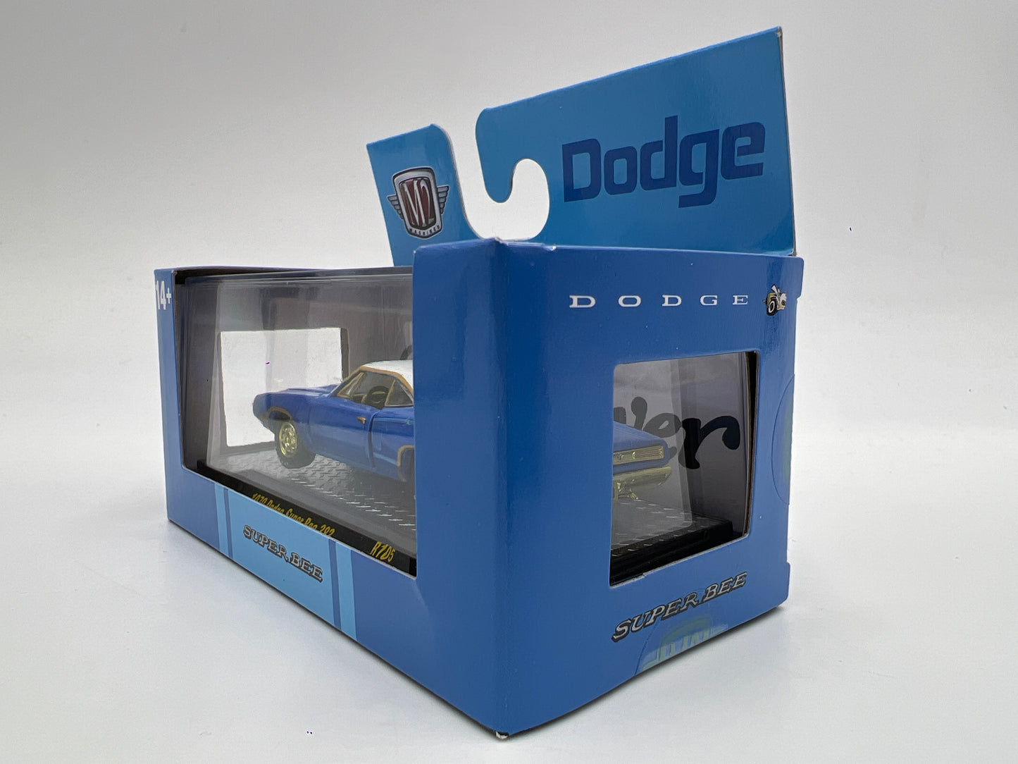 M2 Machines CHASE 1970 Dodge Super Bee 383 Blue R105