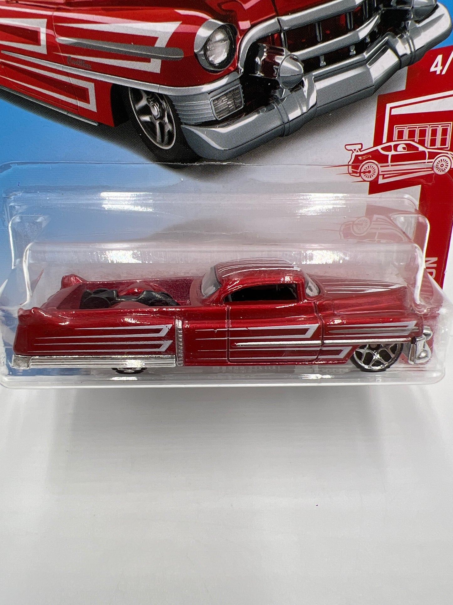 2019 Hot Wheels Target Exclusive Red Edition #106 Custom 53 Cadillac Red 146H