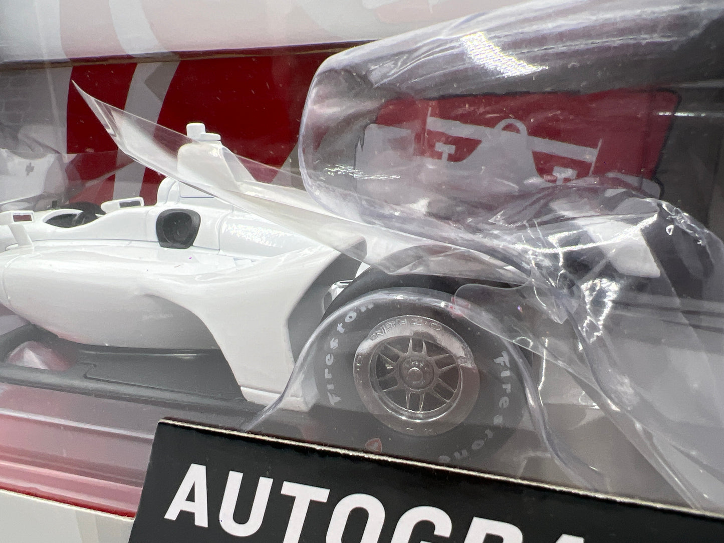 Greenlight 1:18 Indycar Series Autograph Car White