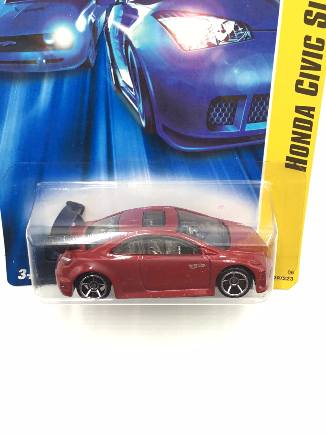 2007 Hot wheels #28 Honda Civic Si SS1