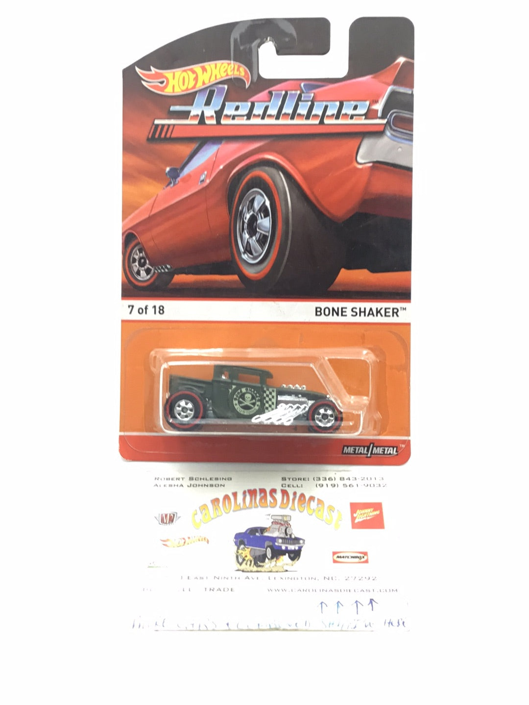 Hot wheels heritage redline Bone Shaker 7 of 18 CC1