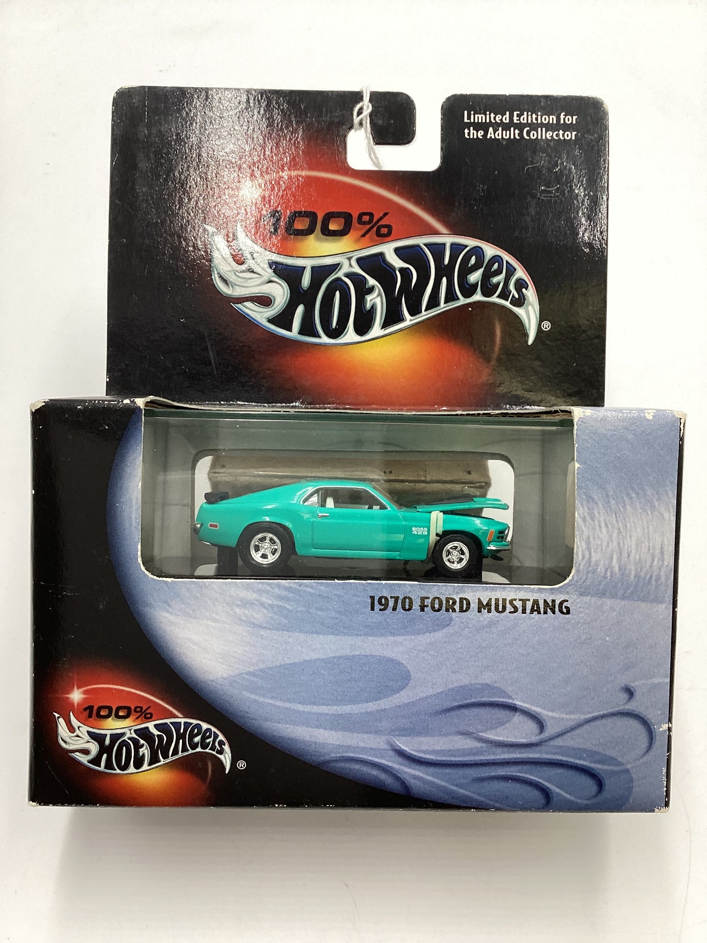 Hot Wheels Premium 100% Black Box 1970 Ford Mustang Teal (2)