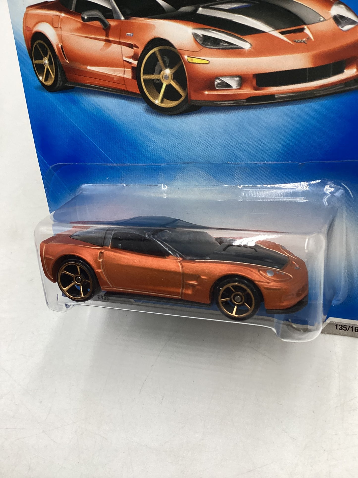 2009 Hot Wheels #135 09 Corvette ZR1 Copper 13B