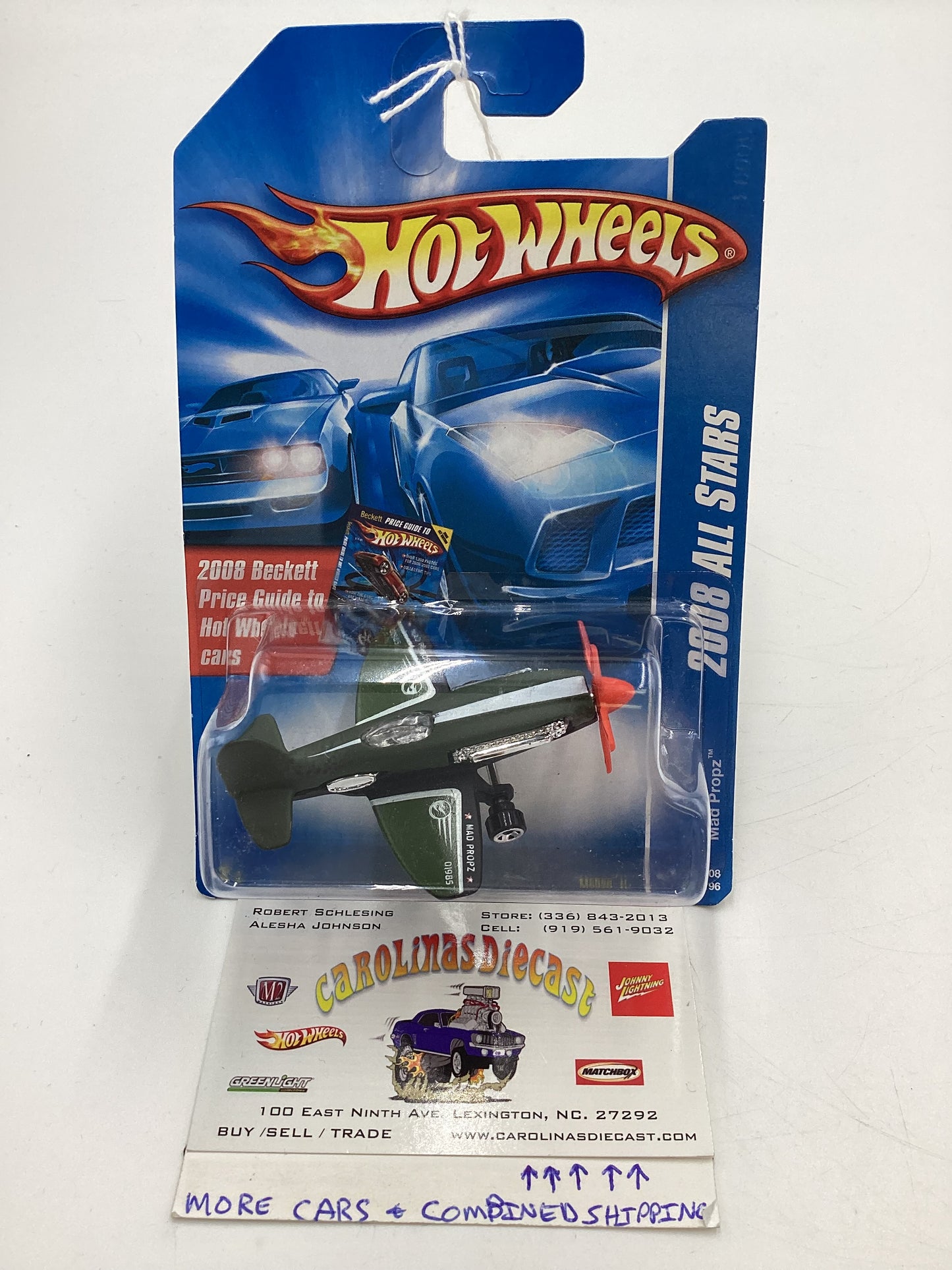 2008 Hot Wheels All Stars #54 Mad Propz Green EE8