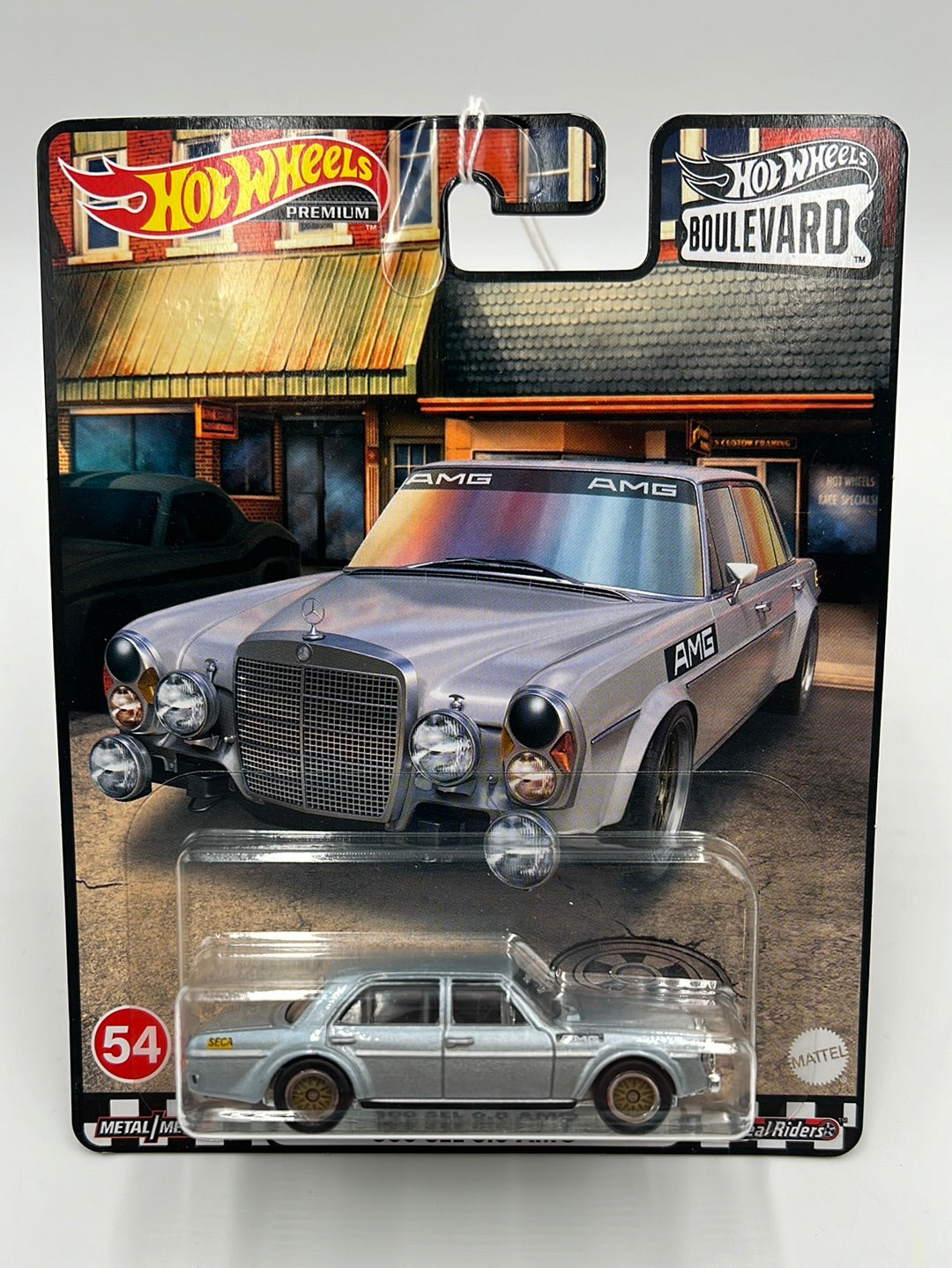 Hot Wheels Premium Boulevard #54 Mercedes Benz 300 SEL 6.8 AMG 264G