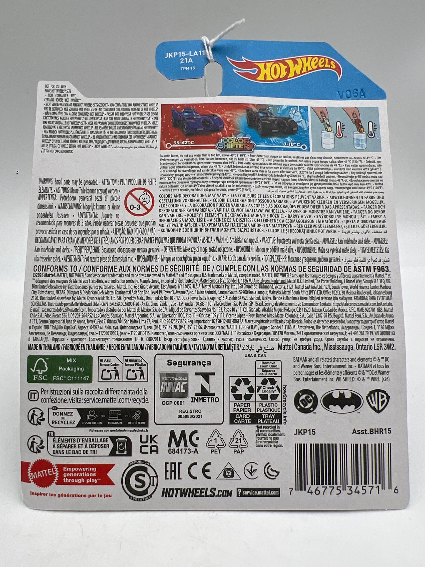 2026 Hot Wheels Color Shifters Batmobile