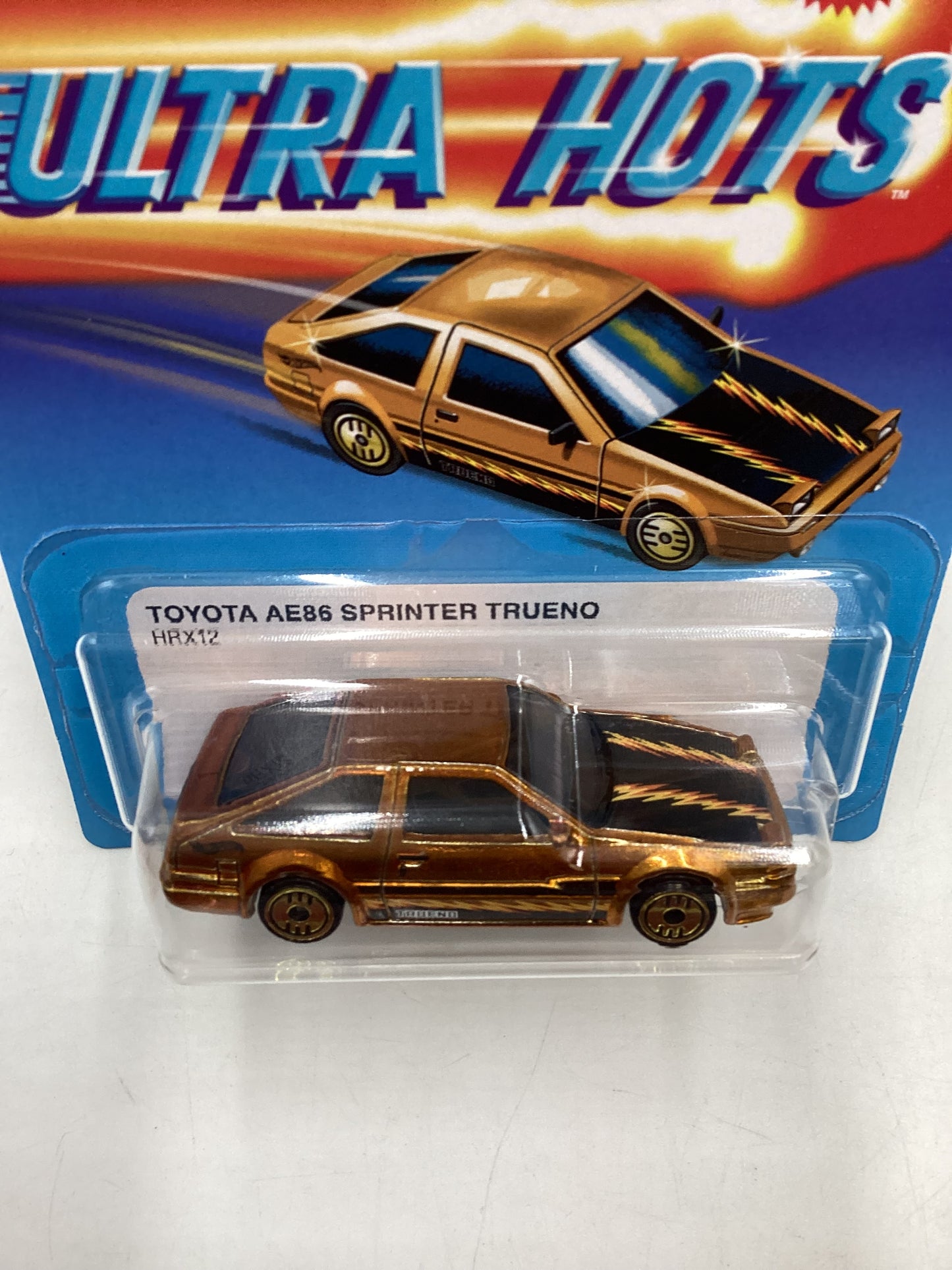 2024 Hot wheels Target Ultra Hots #5 Toyota AE86 Sprinter Trueno Gold 151A