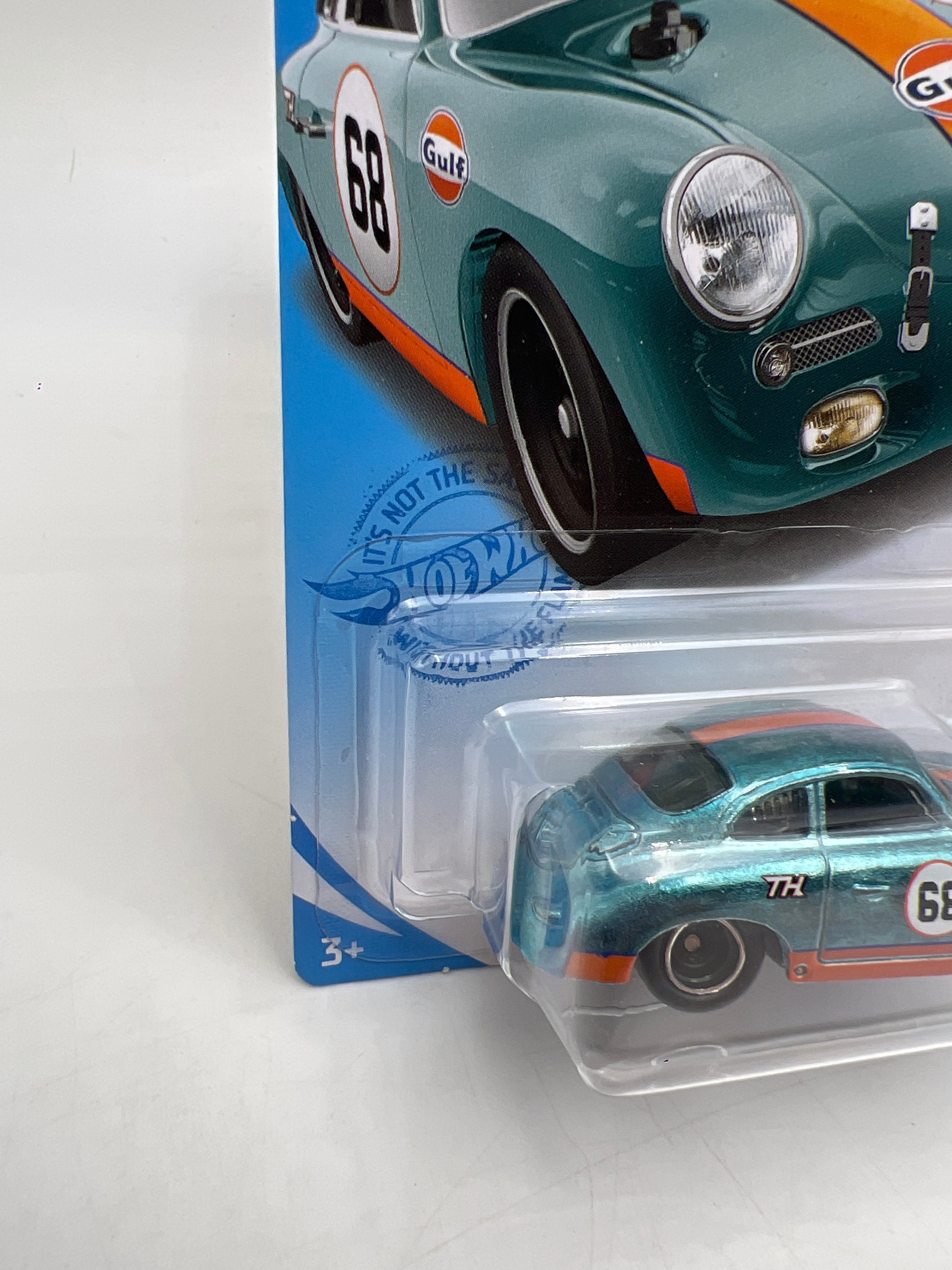 ホットウィールスーパートレジャーハン PORSCHE 356 GULF 2021 Hot Wheels Super Treasure Hunt #171 Porsche 356 Outlaw Blue