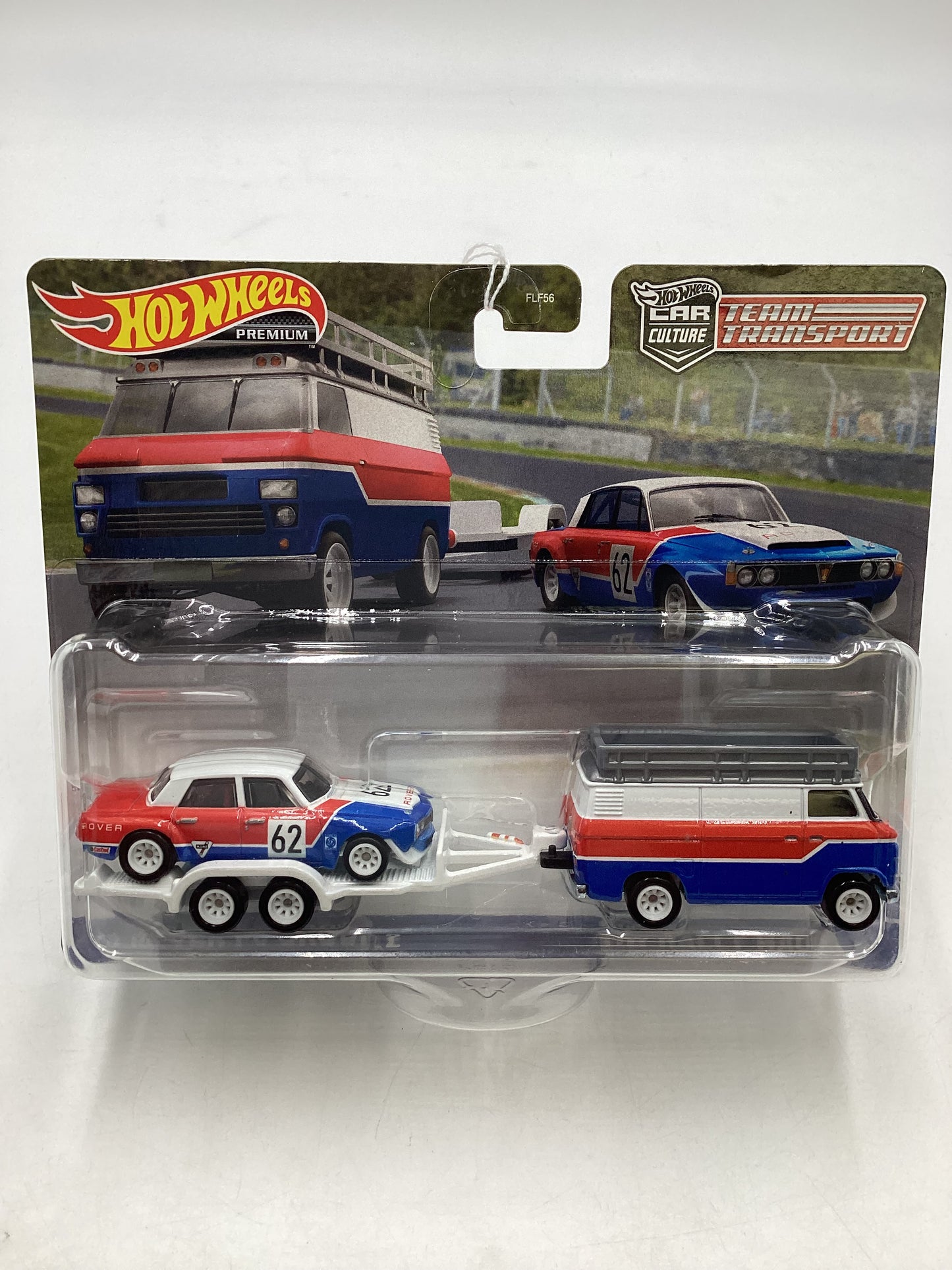 Hot Wheels Team transport #55 70 Rover P6 Group 2 HW Rally Hauler 278B