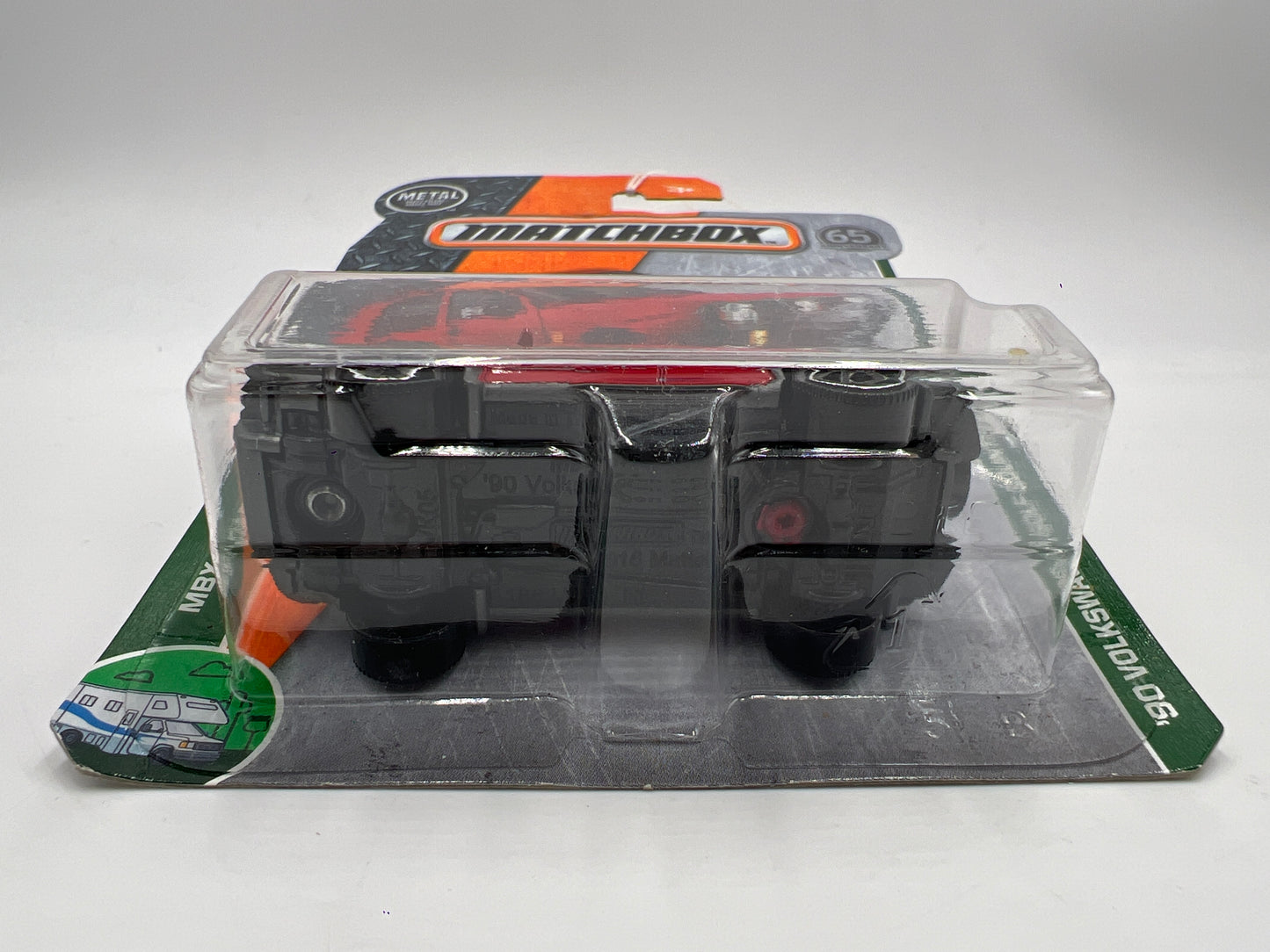 Matchbox 65th Anniversary #99 MBX Road Trip 90 Volkswagen Golf Country Red 214E