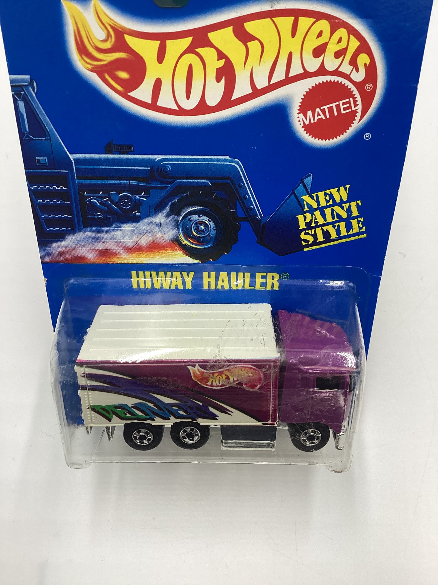 1991 Hot Wheels Collector #238 Hiway Hauler Purple 239G