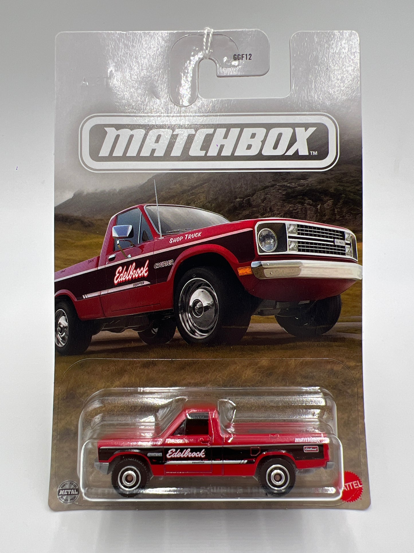 2025 Matchbox Parts Delivery Trucks #3 1977 Ford Courier Truck Red Edelbrock 160J