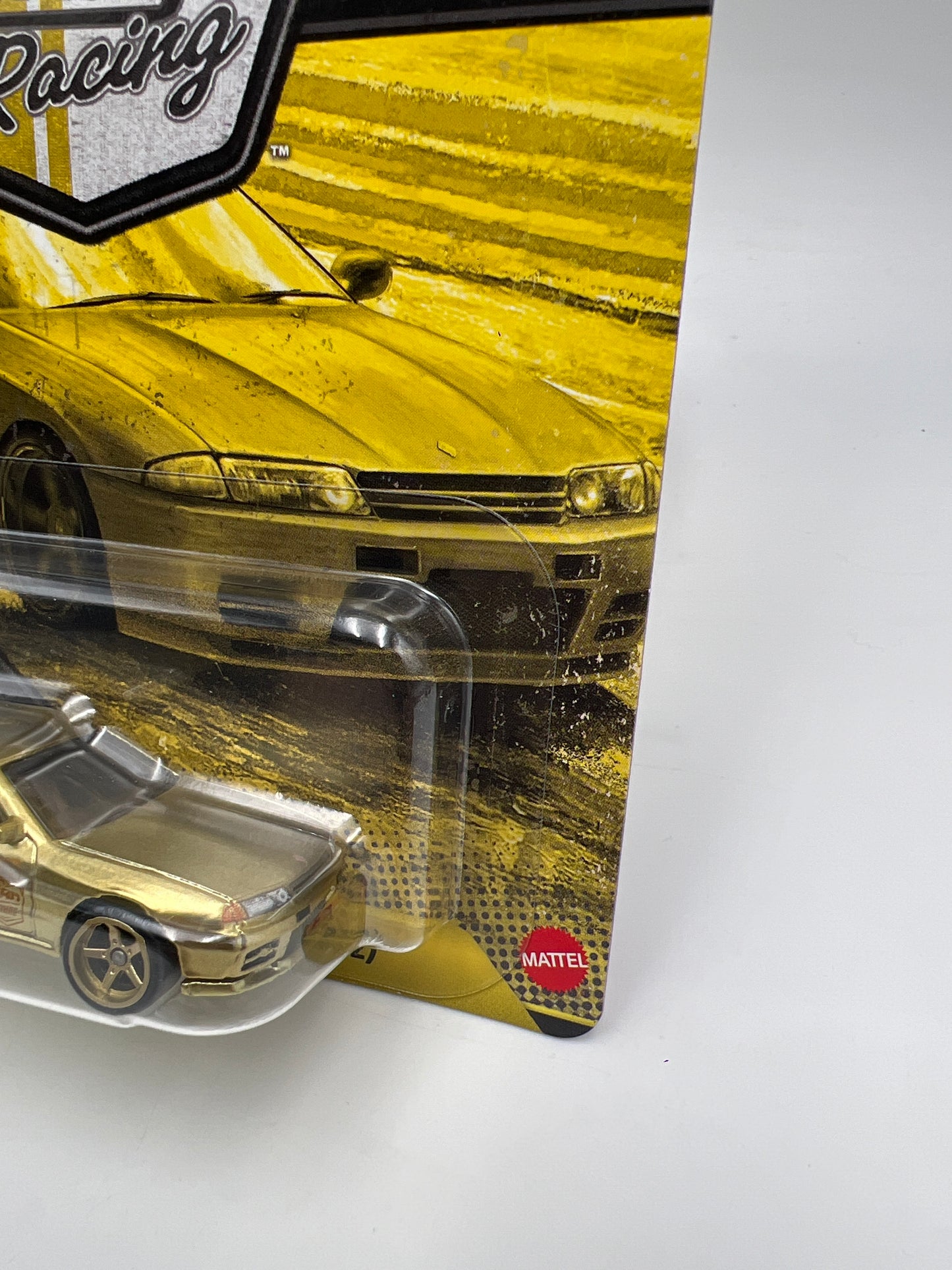 2026 Hot Wheels Vintage Racing CHASE #0 Nissan Skyline GT-R BNR32 Gold W/Protector