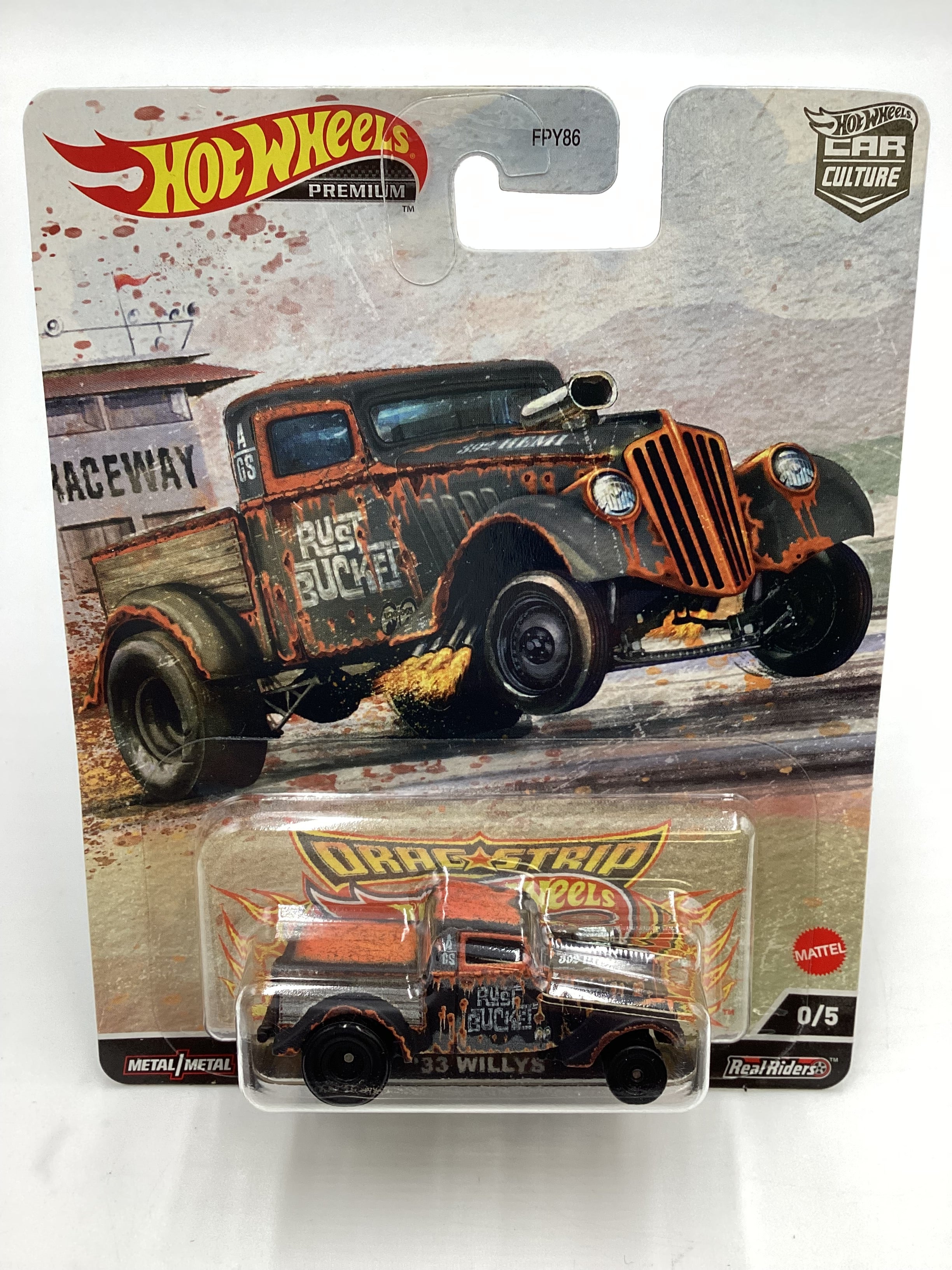 Hot Wheels Car Culture Drag Strip Demons 33 #0 33 Willys Chase W