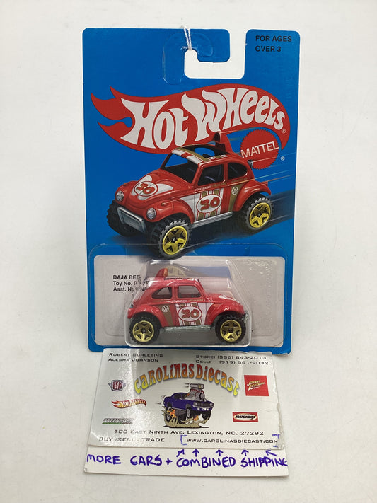 Hot Wheels Retro Style Series #DNF30 Baja Beetle Red 157D