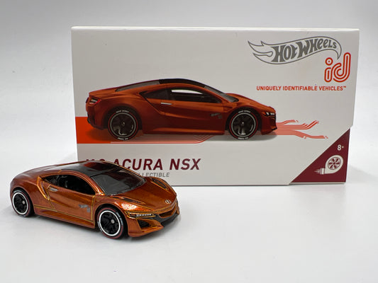 Hot Wheels iD Turbo Series 2 #1 19 Acura NSX Orange 1 sealed
