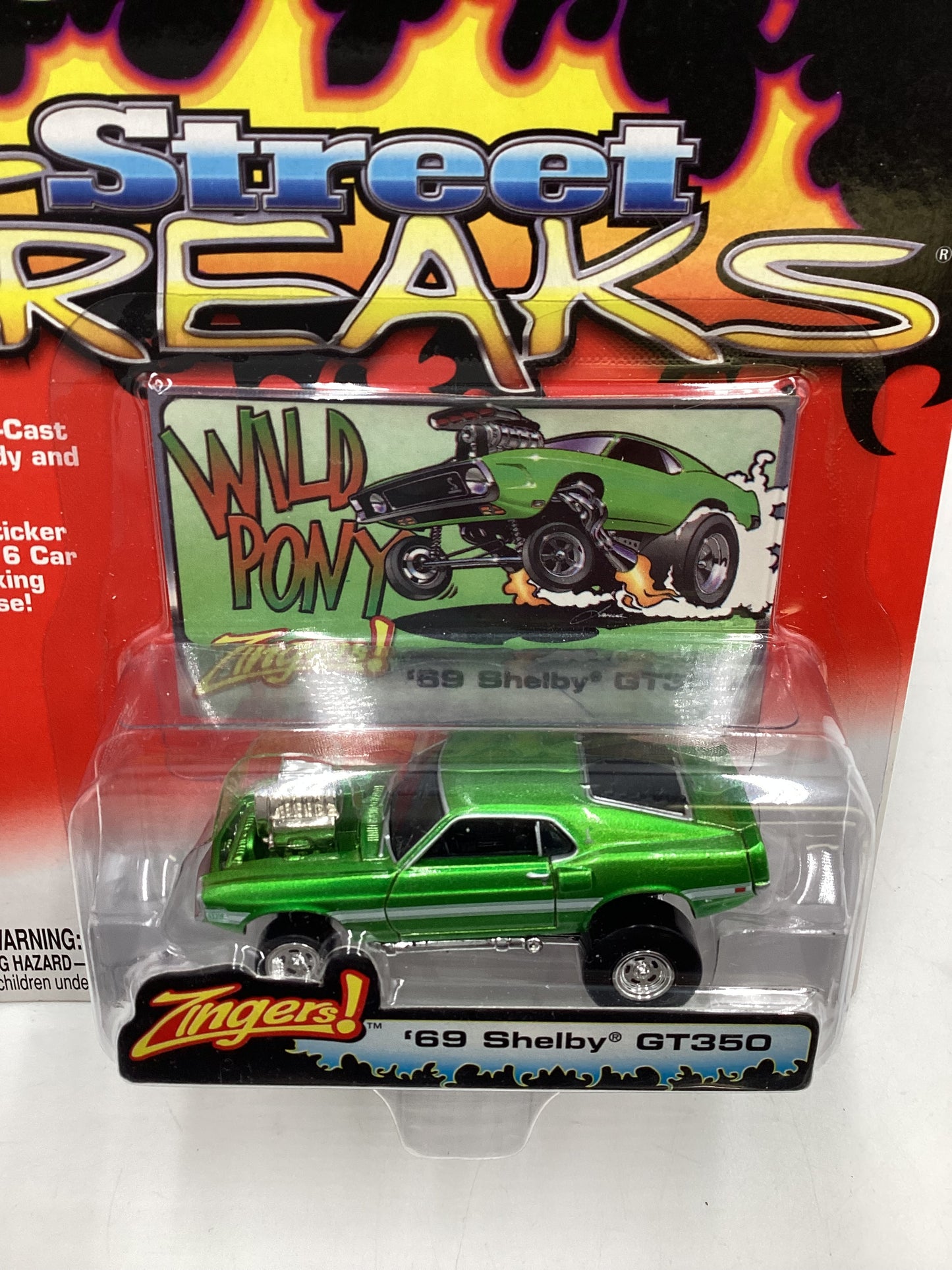 Johnny lightning Street freaks zingers 69 Shelby GT350 190E