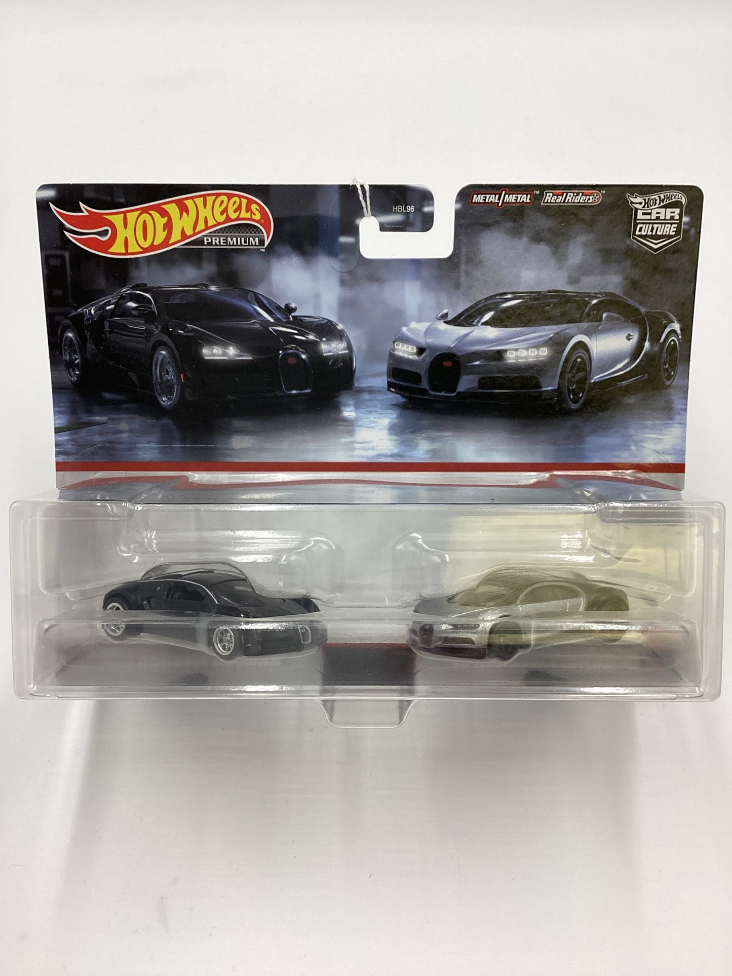 2024 Hot Wheels 2 pack Target Premium Bugatti Veyron / 16 Bugatti Chiron 281C