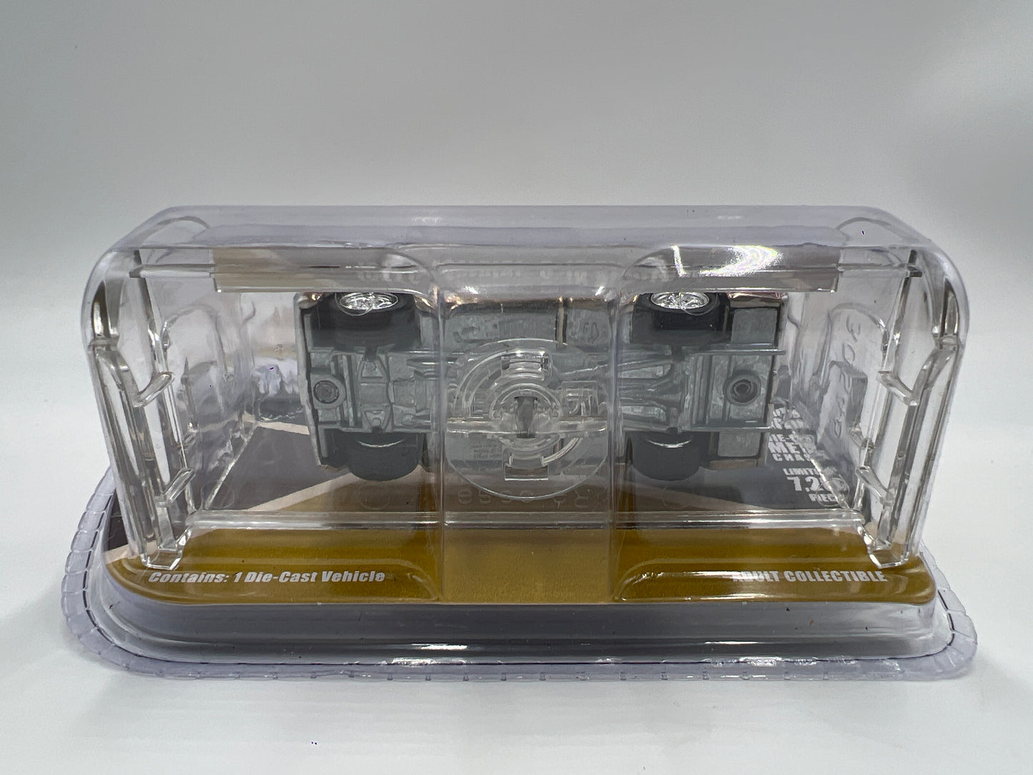 Greenlight Mijo Exclusives CHROME CHASE 1972 Chevrolet C10 Short Bed Yellow