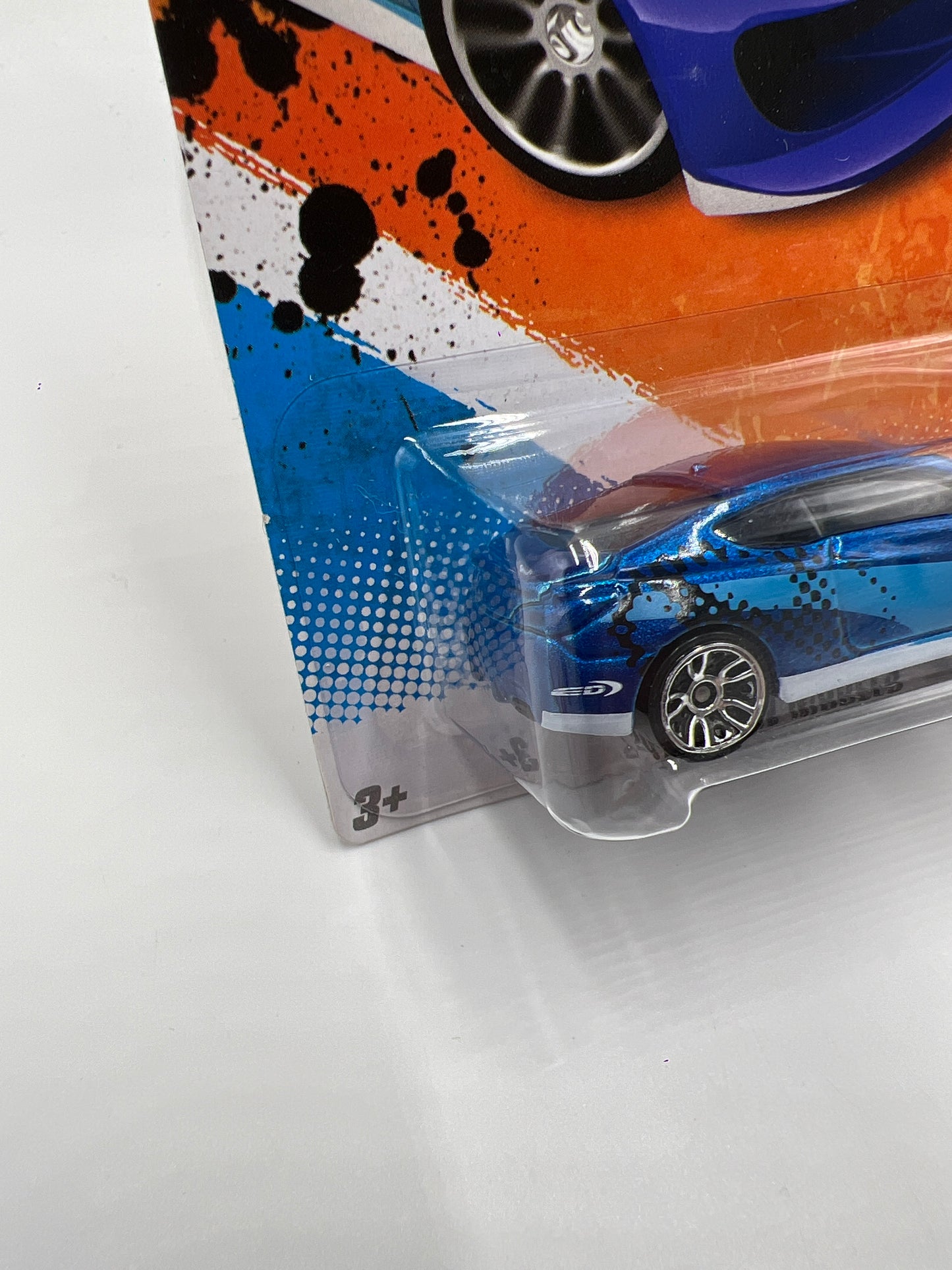 2011 Hot Wheels New Models #50 Hyundai Genesis Coupe Blue Bad J Hook SR