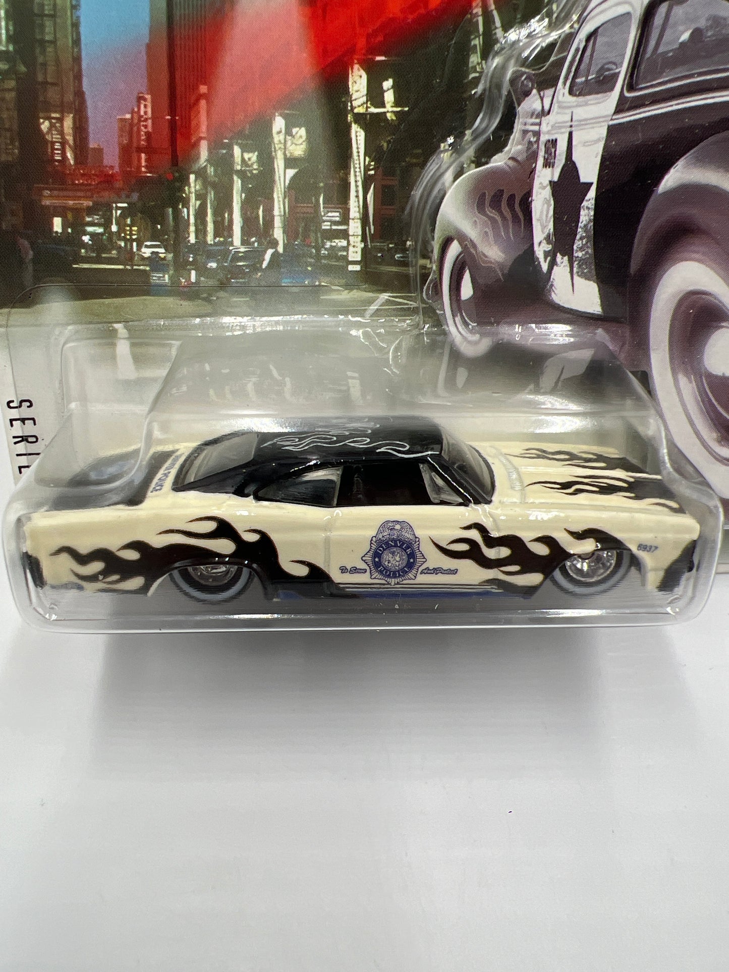 Hot Wheels Cop Rods Series 2 Denver Co 65 Impala Lowrider W/Real Riders
