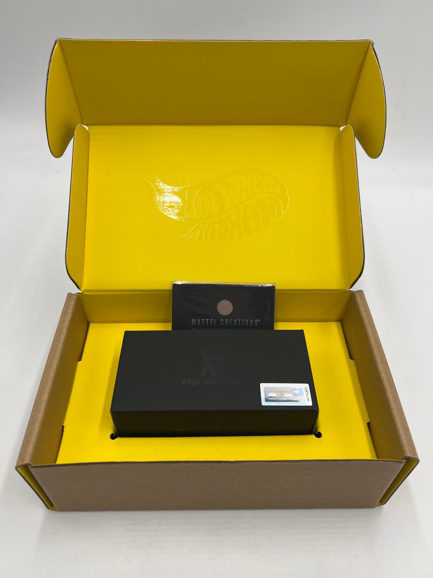 2025 Hot Wheels x Daniel Arsham Creations Exclusive 73 Porsche 911 RS Yellow W/Box