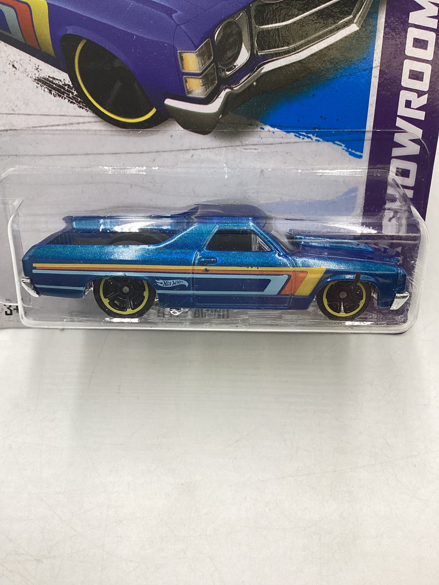 2013 Hot Wheels #233 71 El Camino Blue 13E