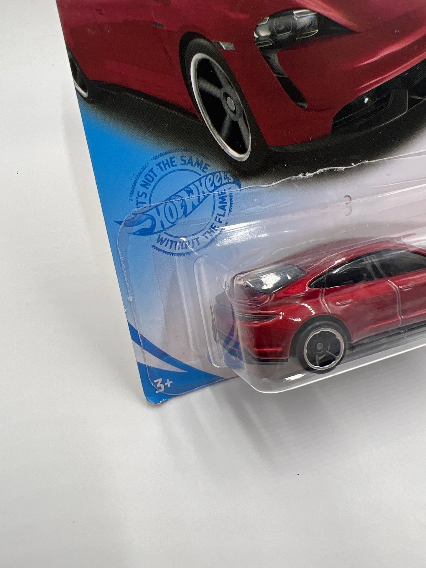 2022 Hot Wheels Green Speed #208 Porsche Taycan Turbo S Red 99A