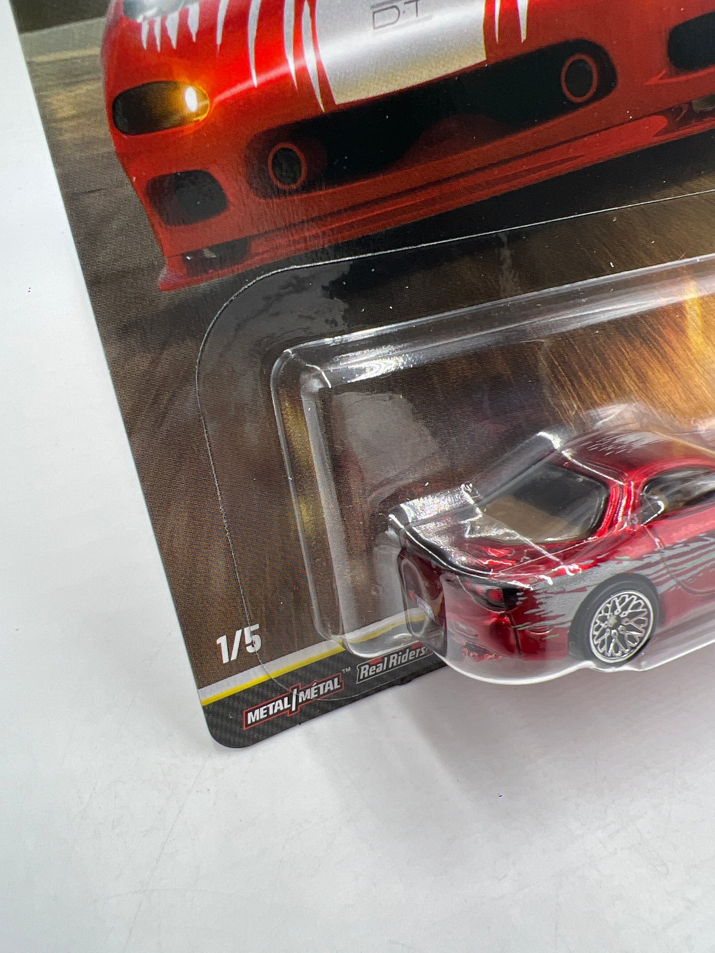 2026 Hot Wheels Fast & Furious 25th Anniversary #1 Chase 1995 Mazda RX-7 Red W/Protector