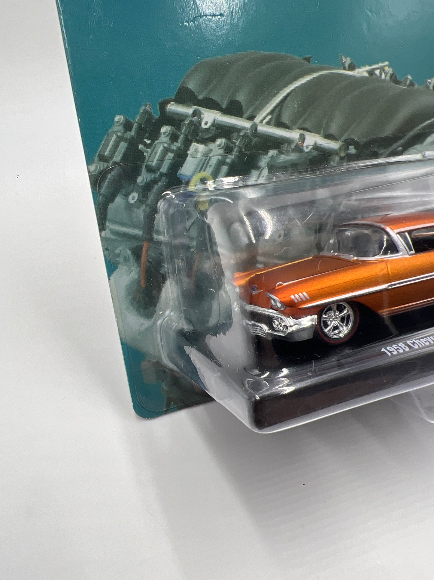 M2 Machines Auto Drivers 1958 Chevrolet Impala Orange R105 191A