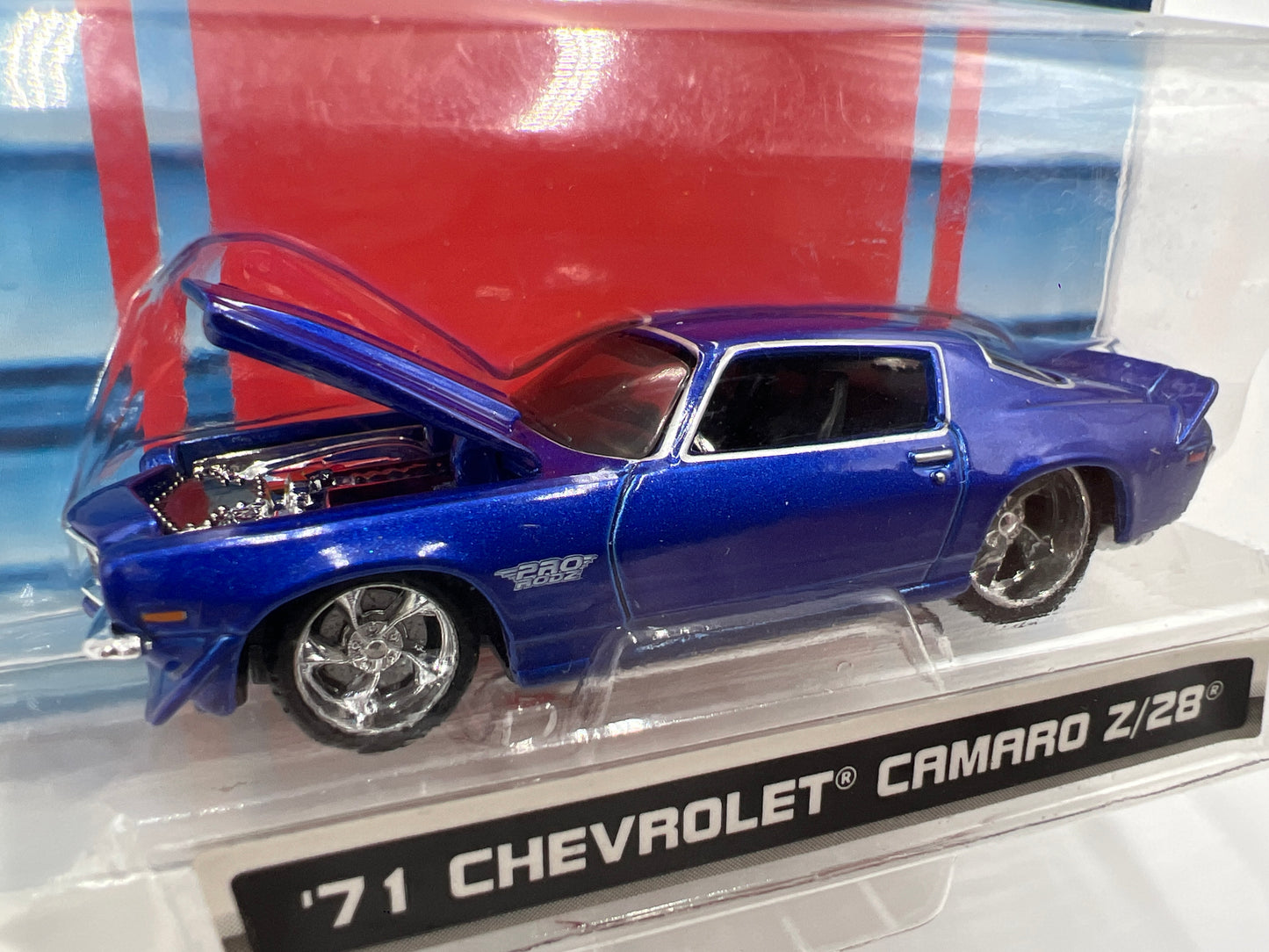Maisto 1/64 Pro Rodz 71 Chevrolet Camaro Z/28 Blue VHTF